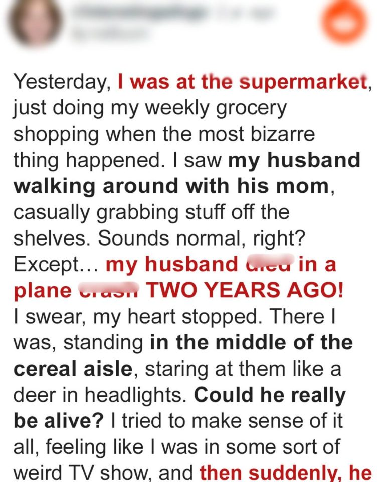 Woman L.o.s.es Husband in Plane Inci:dent, Years Later Meets Him and His Mother by Coincidence in a Store