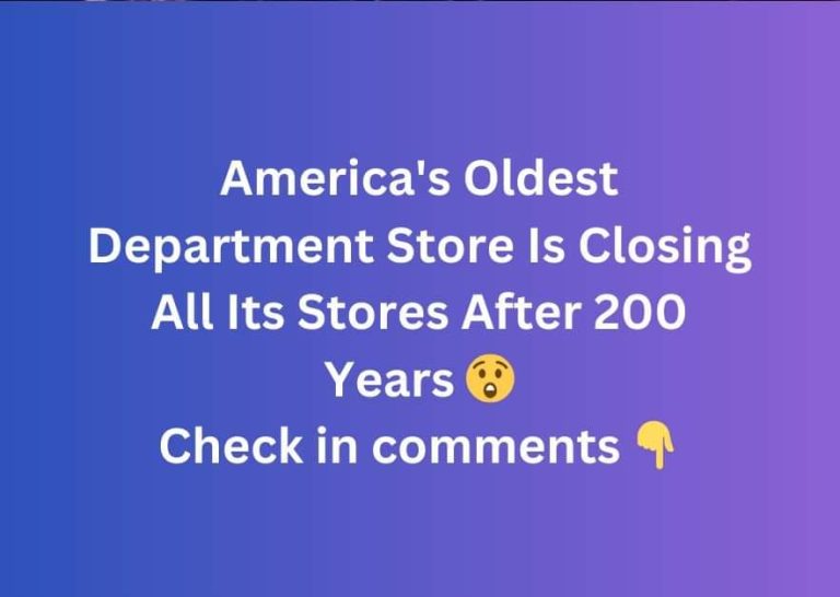 America’s Oldest Department Store