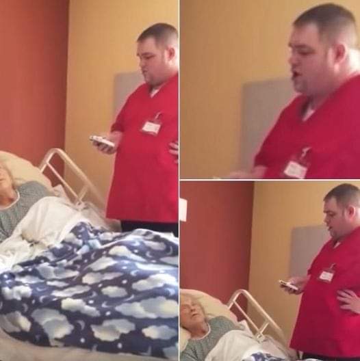 A male nurse, completely unaware he’s being filmed, goes above and beyond to fulfill his elderly patient’s final wish.