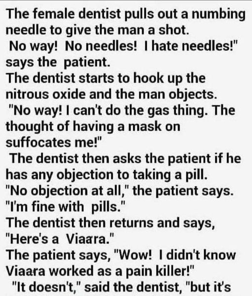 “The patient’s worry about …”