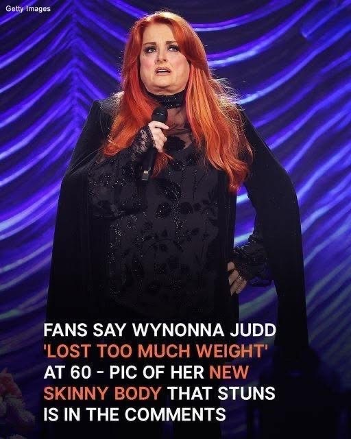 Fans Observe Wynonna Judd, 60, Appearing ‘Too Thin’ as She Shows Off ‘Slim’ Figure in Black Plunging Outfit