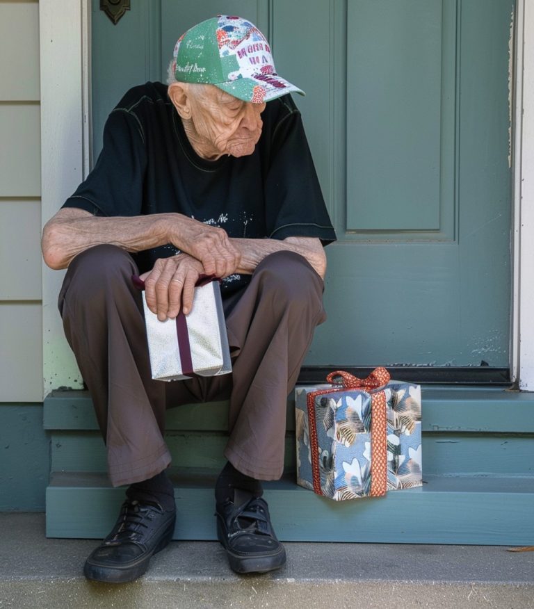 A Lonely Elderly Man Invites Family to Celebrate His 93rd Birthday, but Only a Stranger Attends