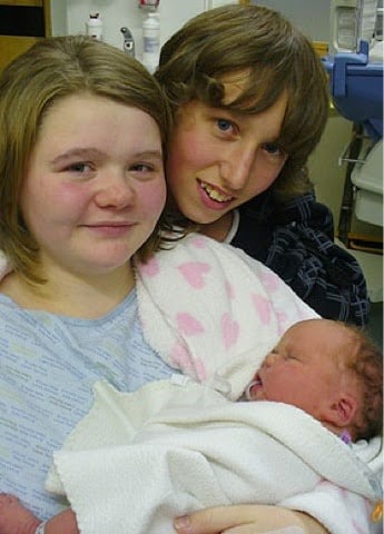 BRITAIN’S YOUNGEST PARENTS: AGE12 AND 13