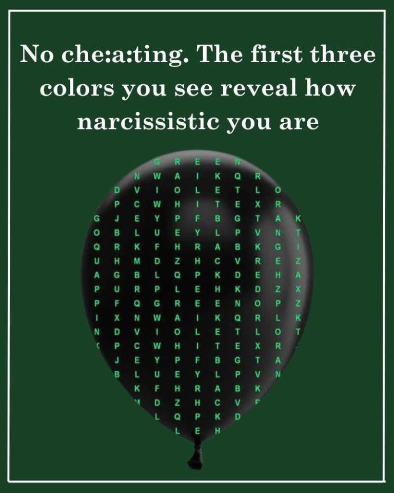 The First Three Colors You Notice Reveal How You Intimidate Others!