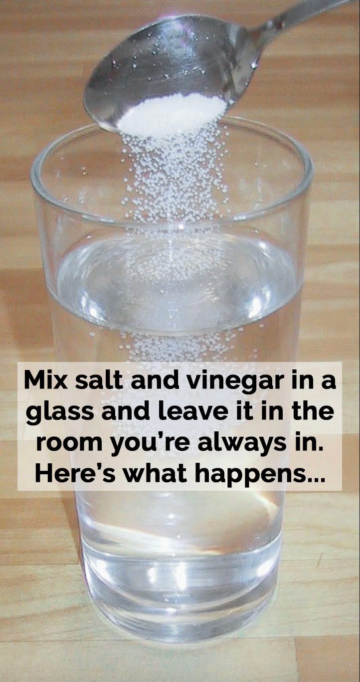 How salt and vinegar can help improve the air quality at home