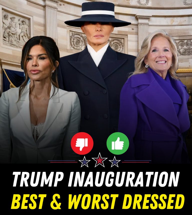 The Best and Worst Dressed at Trump’s Inauguration: a list of fashion hits & misses