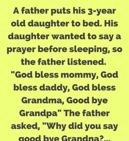 Father Was Horrified When His Daughter Said This During Her Prayer