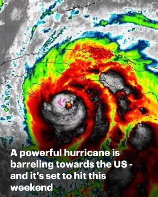 Hurricane set to hit the US has become ‘unsurvivable’ as experts wa:rn of catastrophic impact