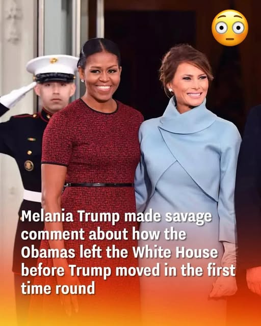 Melania Trump made harsh comment about how the Obamas left the White House before Trump moved in the first time round