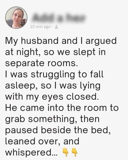 My Husband Thought I Was Asleep and Whispered the Truth I Wish I Hadn’t Heard