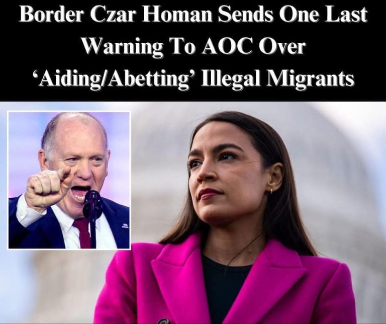 Border Czar Homan Fires Off a Stern Warning to AOC Over Alleged Encouragement of Illegal Entry