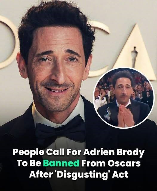 Adrien Brody Faces Calls for Oscars Ban Following ‘Disgusting’ Behavior