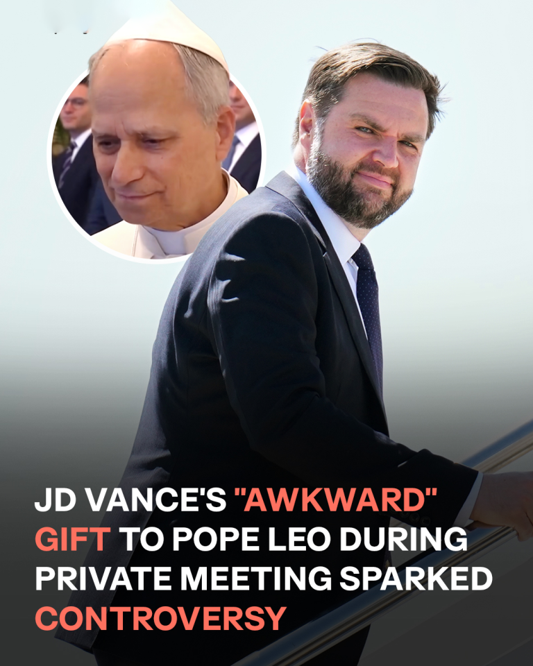 JD Vance’s Gift to Pope Leo XIV during