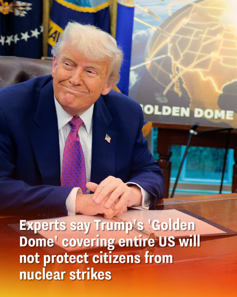 Experts say Trump’s ‘Golden Dome’ covering entire US