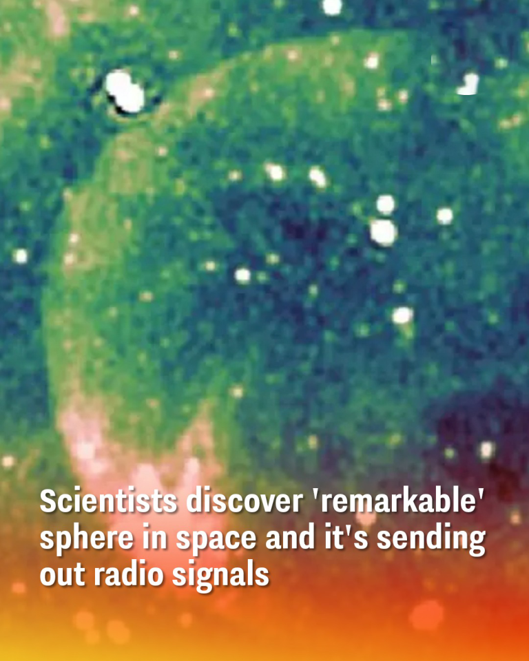Scientists discover ‘remarkable’ sphere