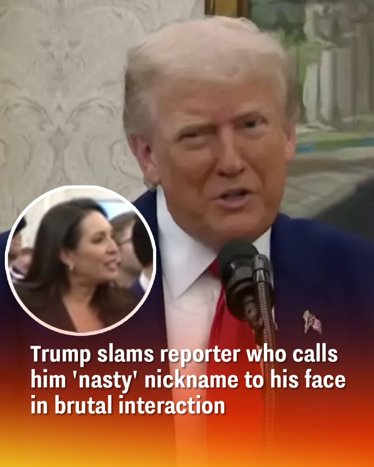 Trump slams reporter who calls him ‘nasty’