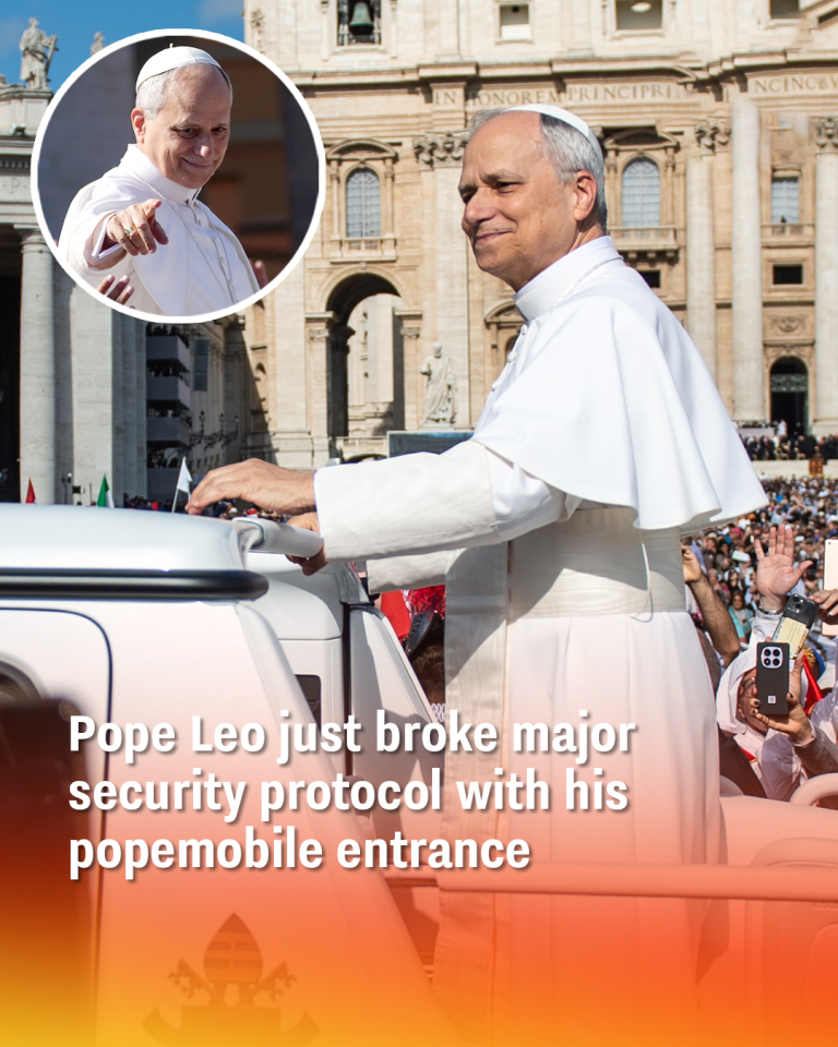 Pope Leo just broke major security