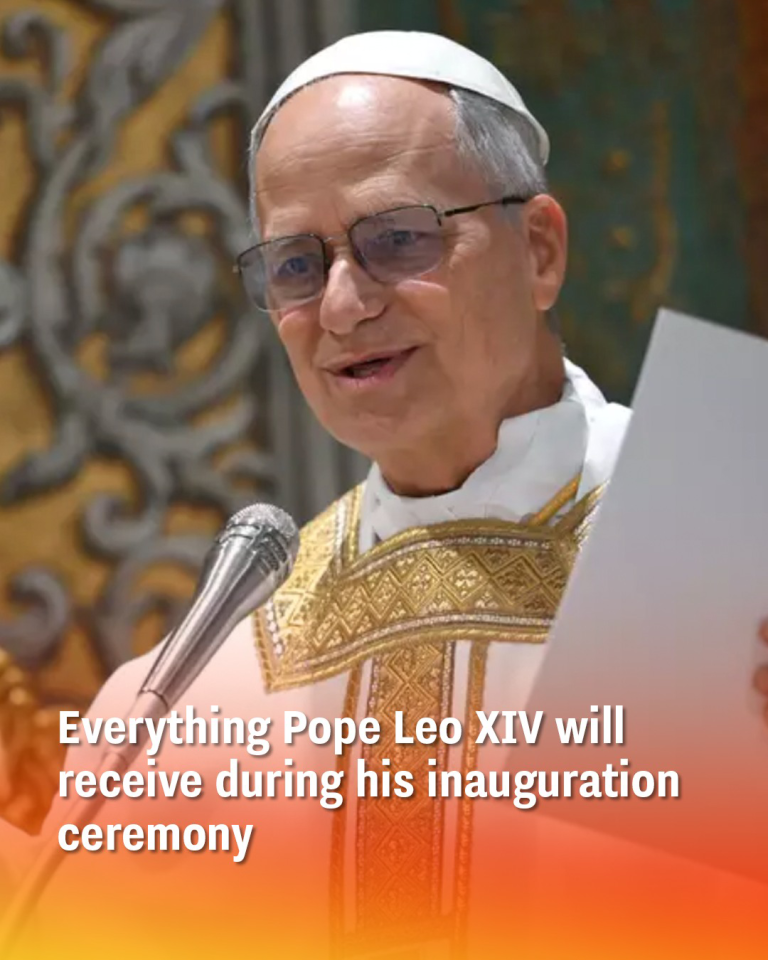 Everything Pope Leo XIV will receive