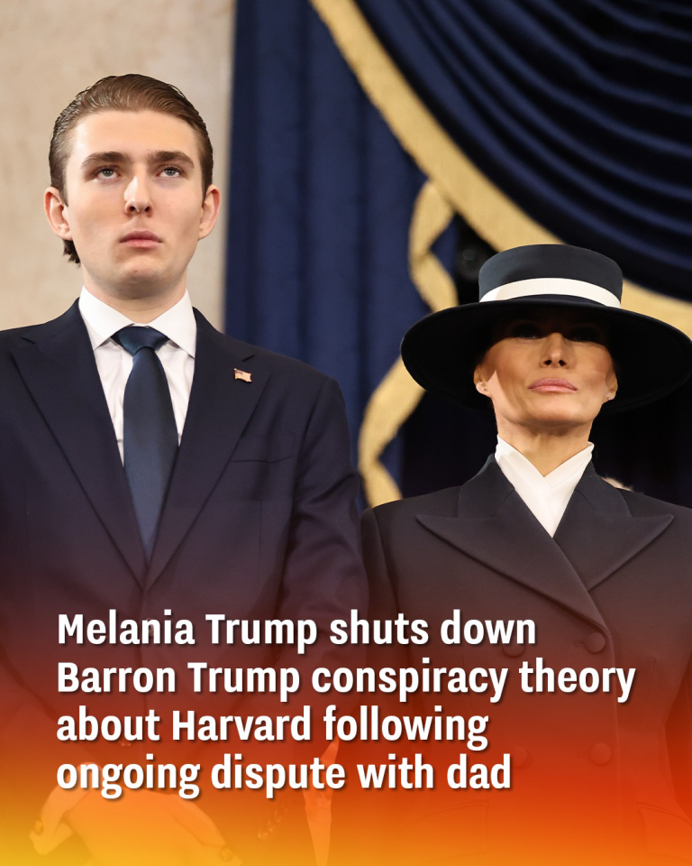 Melania Trump shuts down Barron Trump conspiracy