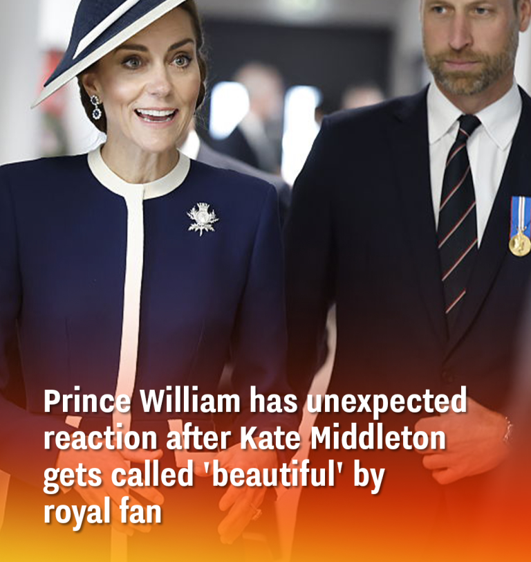 Prince William has unexpected reaction