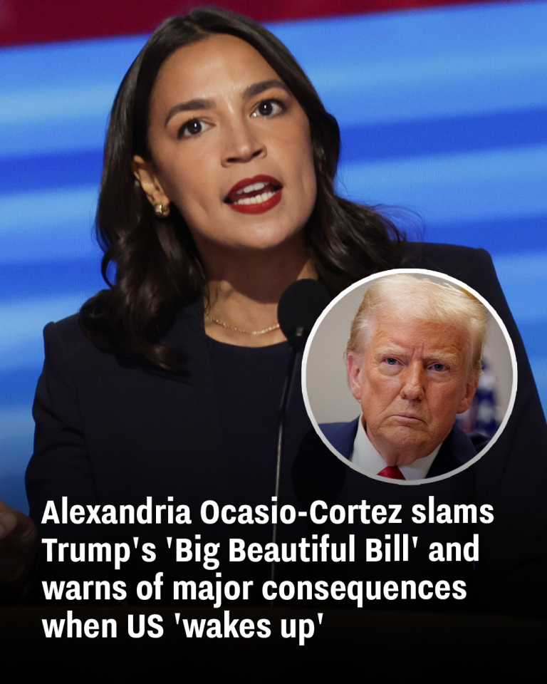 Alexandria Ocasio-Cortez slams Trump’s ‘Big Beautiful Bill’