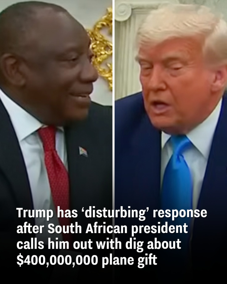 Trump has ‘disturbing’ response after South African