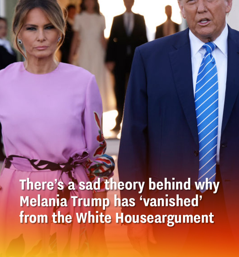 There’s a sad theory behind why Melania Trump