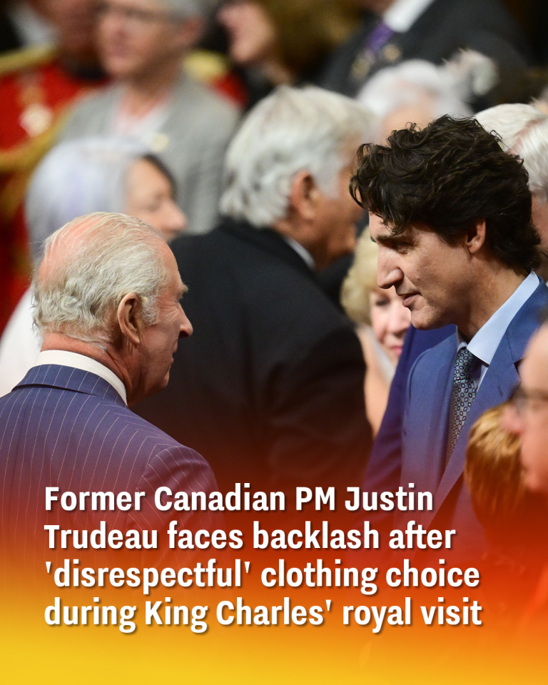 Former Canadian PM Justin Trudeau faces backlash