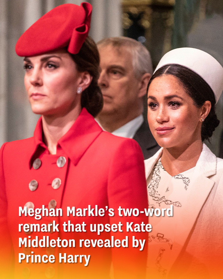 Prince Harry revealed Meghan Markle’s two-word remark that upset Kate Middleton so much she demanded an apology