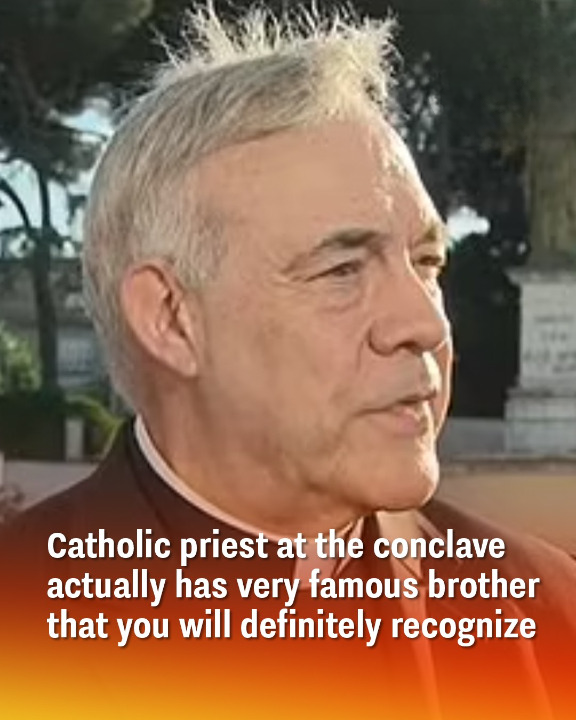 Catholic priest at the conclave