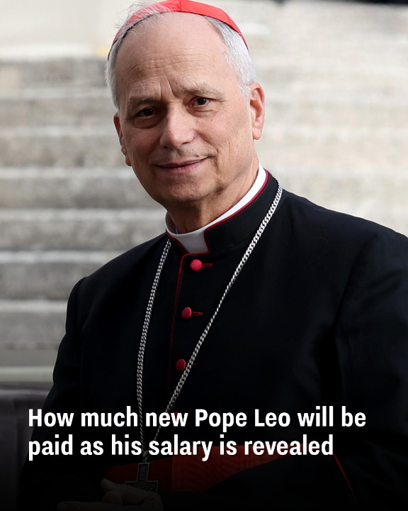 How much new Pope Leo will