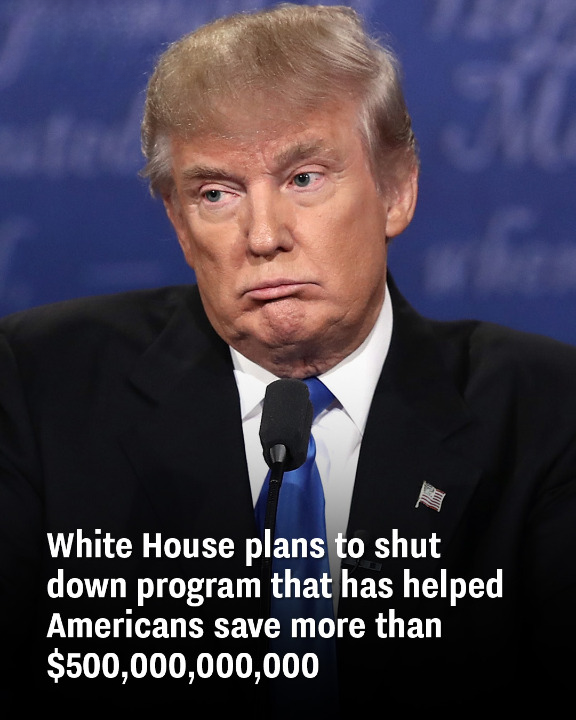 White House plans to shut down program