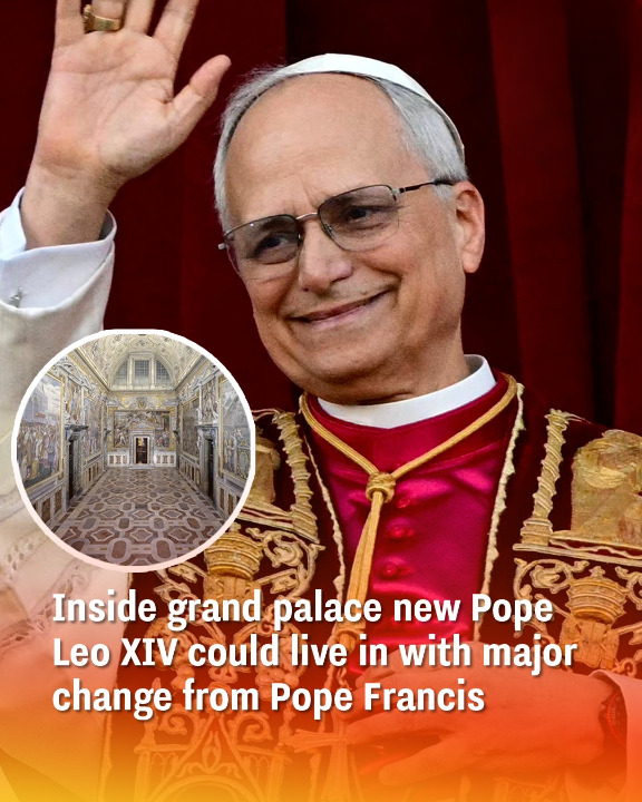 Inside grand palace new Pope