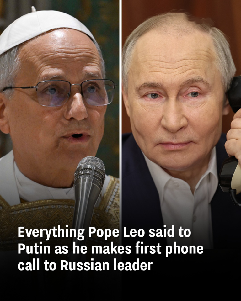 Everything Pope Leo said to Putin as