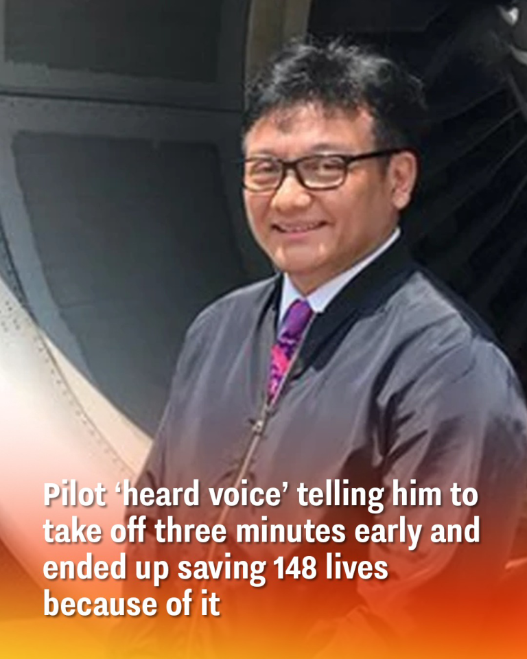 Pilot ‘heard voice’ telling him to take off three minutes early