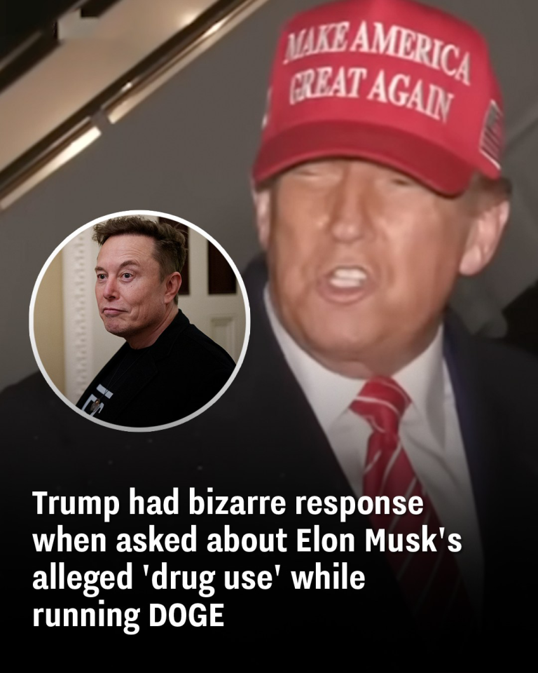 Trump had bizarre response when asked