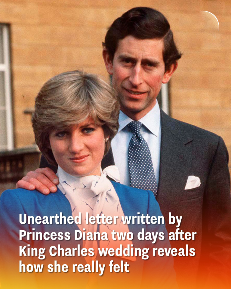 Unearthed letter written by Princess Diana
