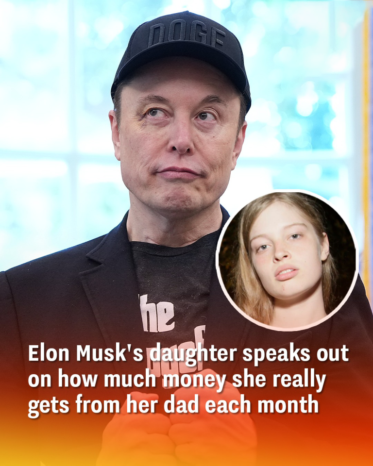 Elon Musk’s daughter speaks out on how much money
