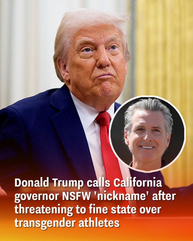 Donald Trump calls California governor NSFW ‘nickname’