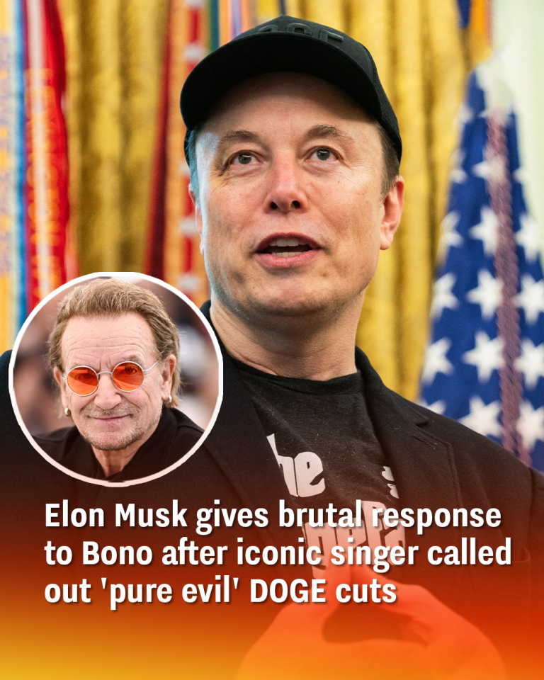 Elon Musk gives brutal response to Bono