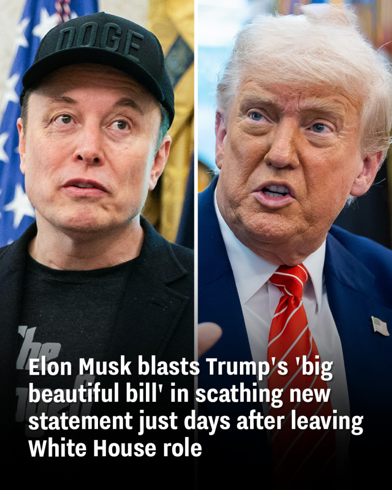 Elon Musk blasts Trump’s ‘big beautiful bill’ in scathing