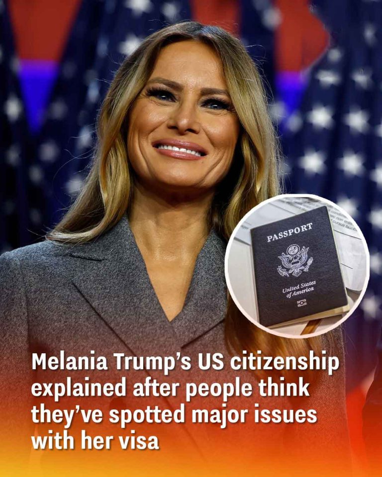Melania Trump’s US citizenship explained after people think they’ve spotted major issues with her visa