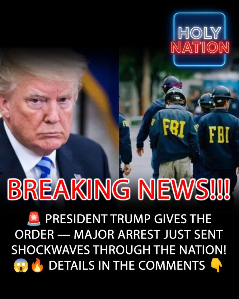 President Trump’s FBI Announces Major Arrest