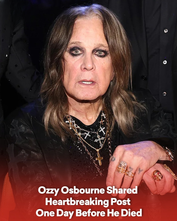 Ozzy Osbourne Shared Heartbreaking Post One Day Before He Died