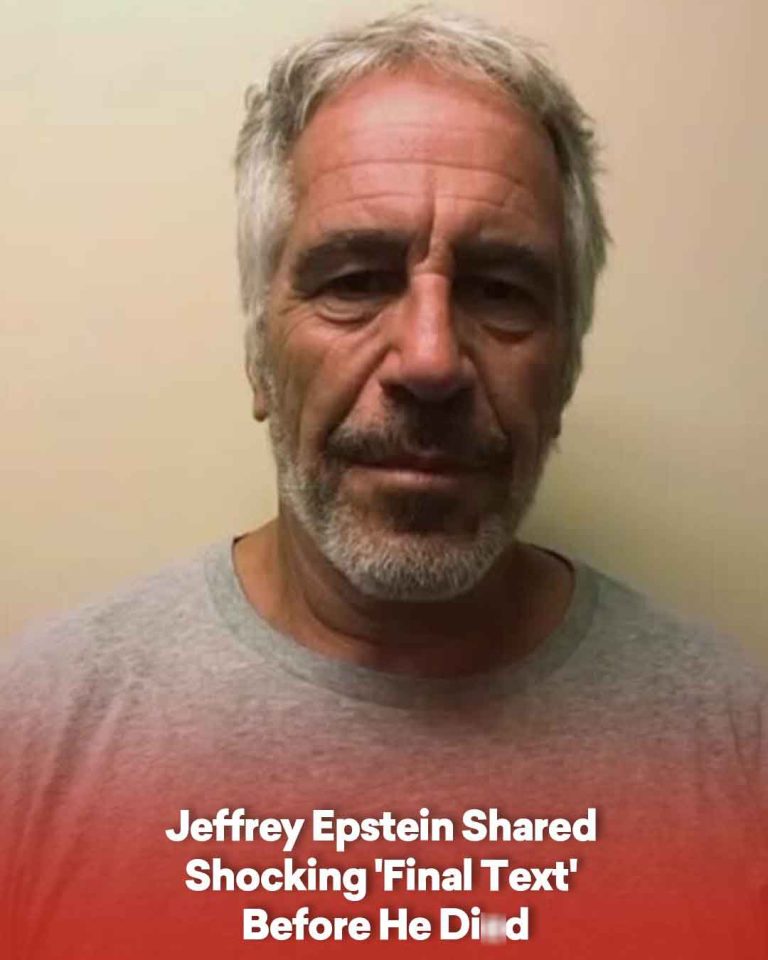 Jeffrey Epstein Shared Shocking ‘Final Text’ Before He Died