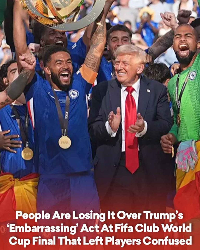 People Are Losing It Over Trump’s Embarrassing Act At Fifa Club World Cup Final That Left Players Confused