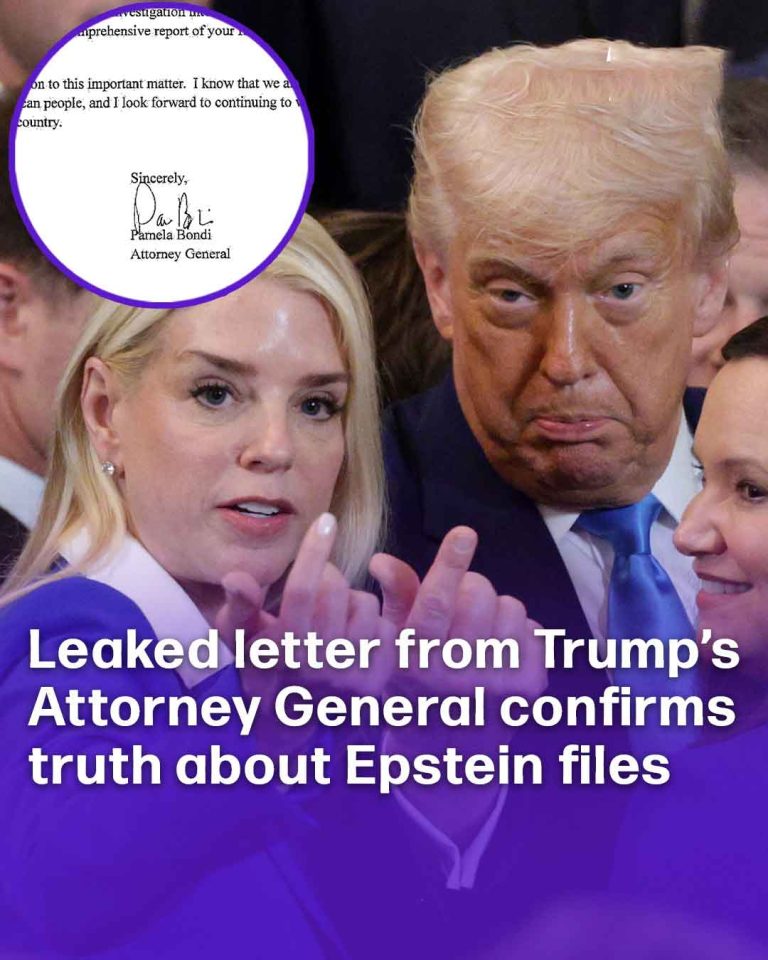 Leaked letter from Trump’s Attorney General confirms truth about Epstein files