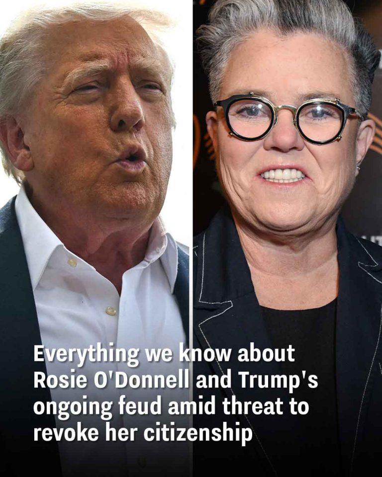 Everything we know about Rosie O’Donnell and Trump’s ongoing feud amid threat to revoke her citizenship