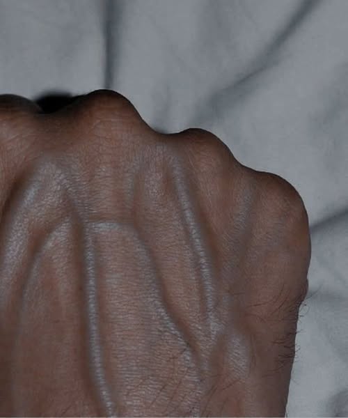 If your veins are visible in your hand, it is a signal of