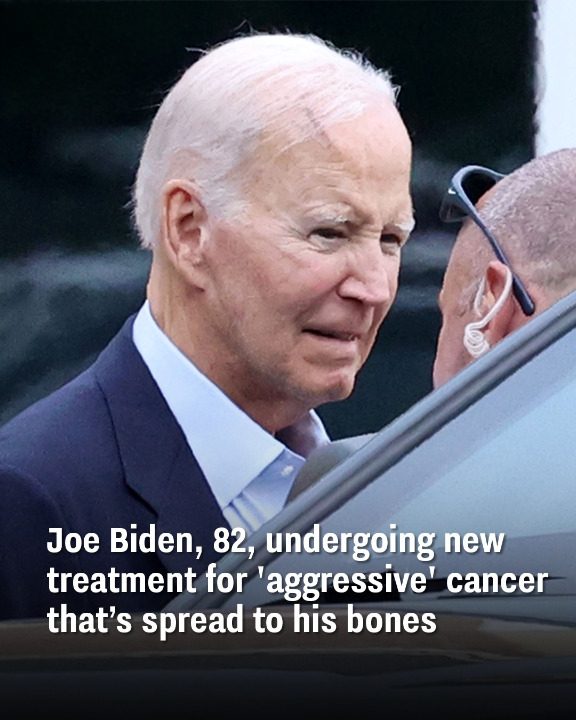 Joe Biden, 82, undergoing new treatment for ‘aggressive’ cancer that’s spread to his bones